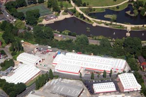 Aerial view of HPP Oldham